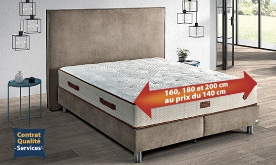 [PROMO] Votre lit XXL au prix du 140 cm !