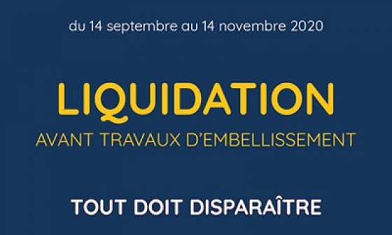 Liquidation : des offres à saisir !